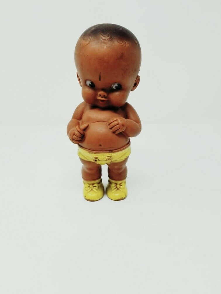 Tod-l-tyke Vintage African American Sun Rubber Company Doll.
