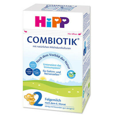 Hipp Stage 2 Bio Combiotic Infant Formula 4 Boxes 600g Free Shipping