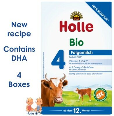 Holle Stage 4 Organic Formula With Dha 4 Boxes 600g Free Shipping