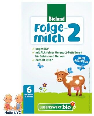 Holle Lebenswert Stage 2 Organic Infant Formula 500g Free Shipping