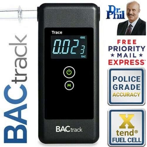 Breathalyzer. Alcohol Tester. Bactrack Trace Pro. Xtend® Fuel Cell. 100% Genuine
